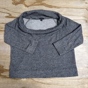 Express Terry Open Neck Off‎ Shoulder Cropped Top Size Xs